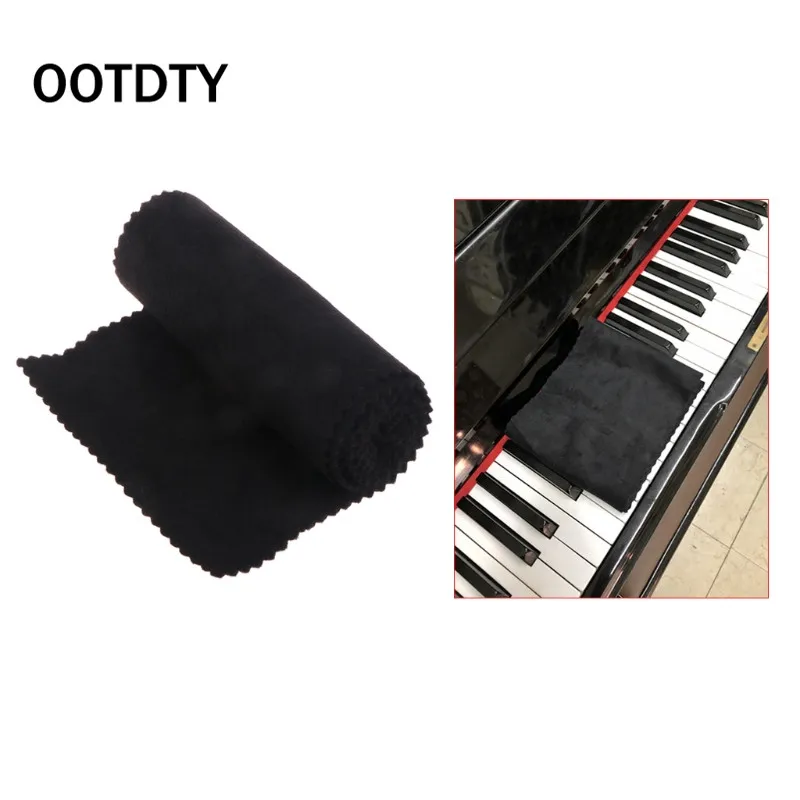 OOTDTY 88 клавиш черный мягкий чехол для ключей пианино клавиатура