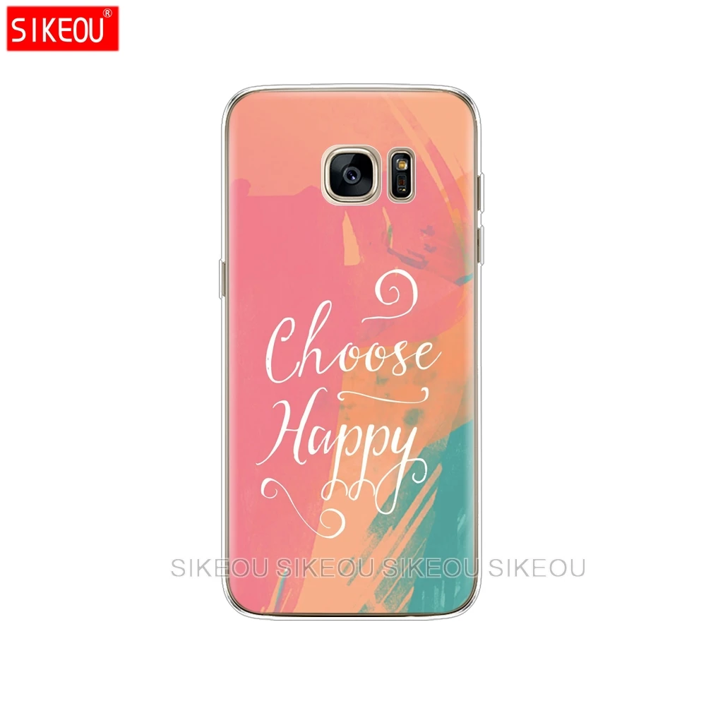 51564 SIKEOU Мягкий Силиконовый ТПУ чехол для samsung Galaxy S7 edge чехол для samsung S 7 edge 7 edge G935F SM-G935f - Цвет: 51564