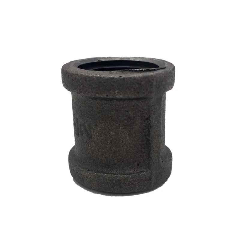 Черный ковкий чугунный фитинг для трубы соединительная муфта 3/4 &quotЧерная труб DIY