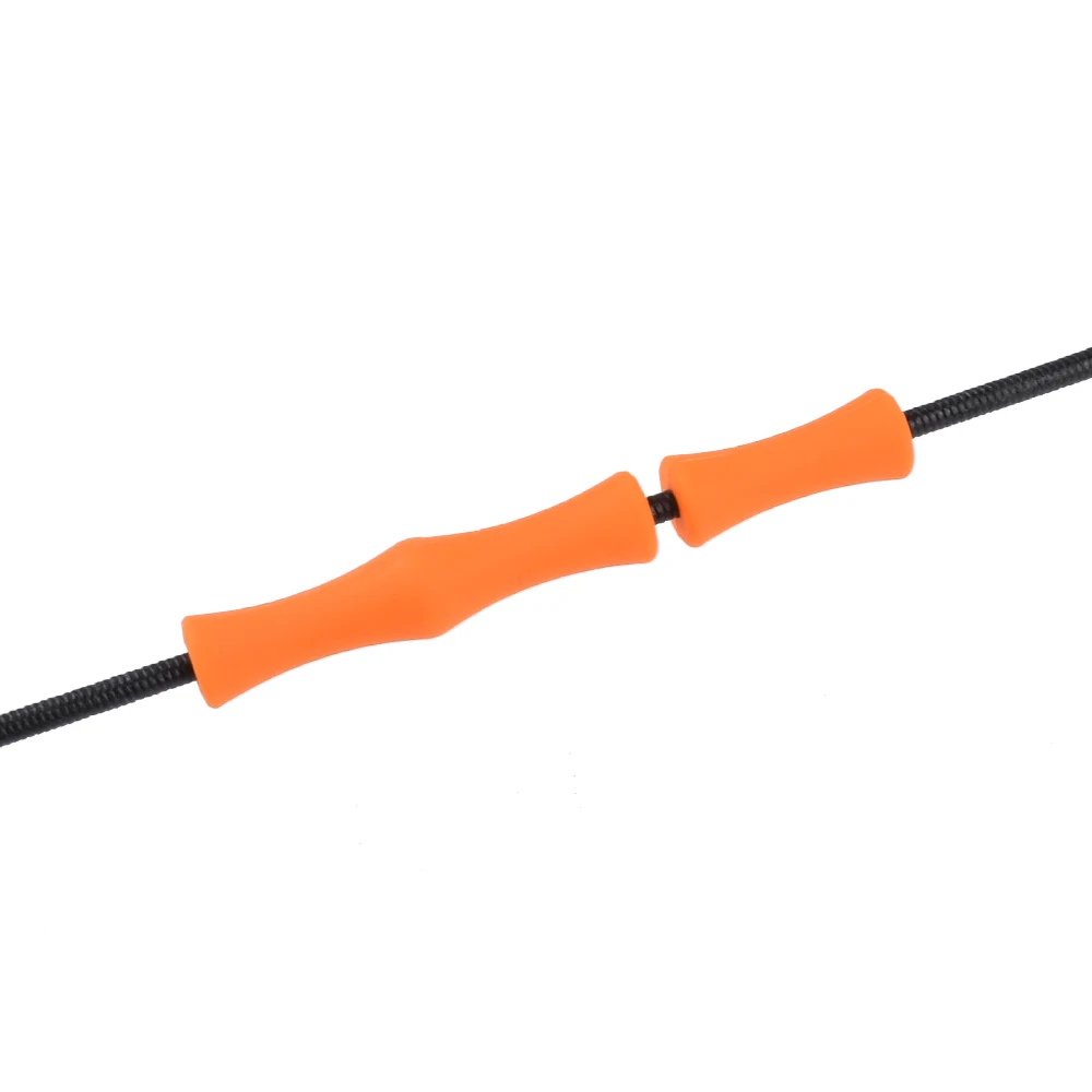 5 цветов Защитный чехол для пальца Bowstring защитный силиконовый спуск стрельбы из