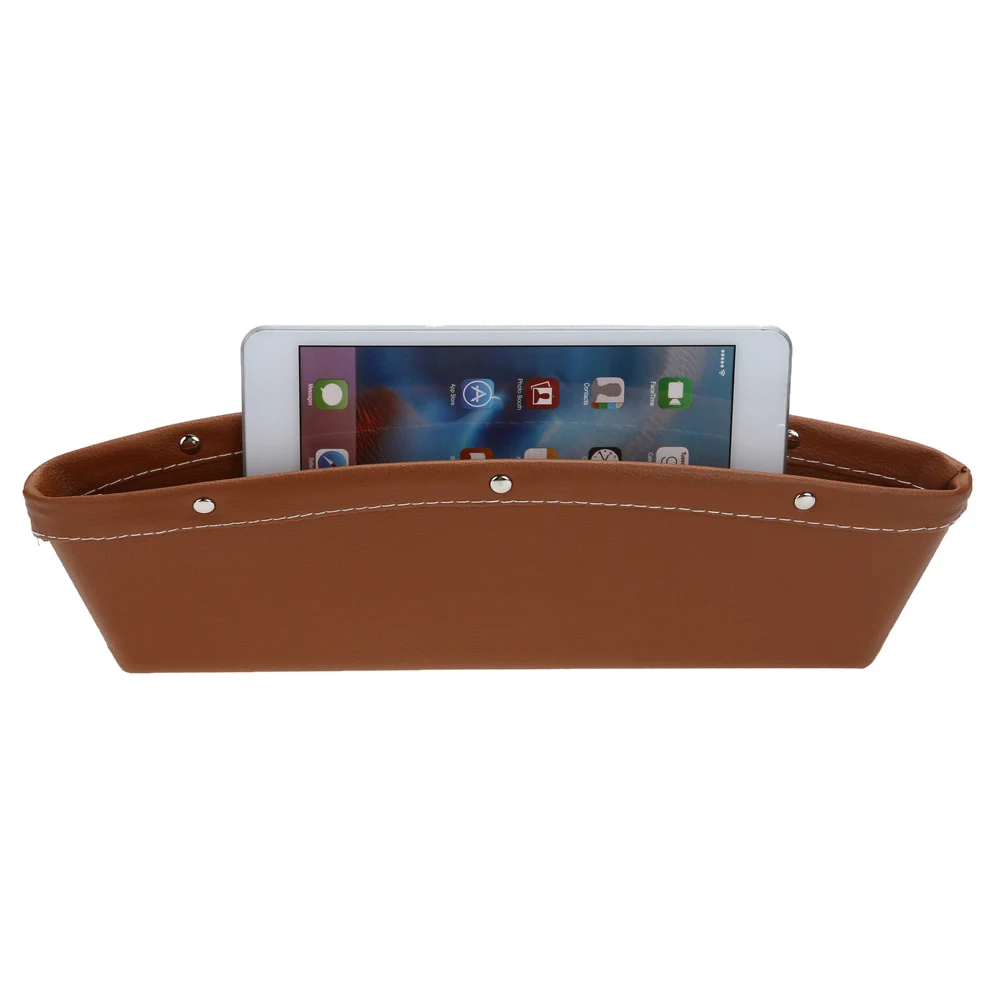 1 шт. автомобильный Органайзер из искусственной кожи поймать Автокресло щелевой