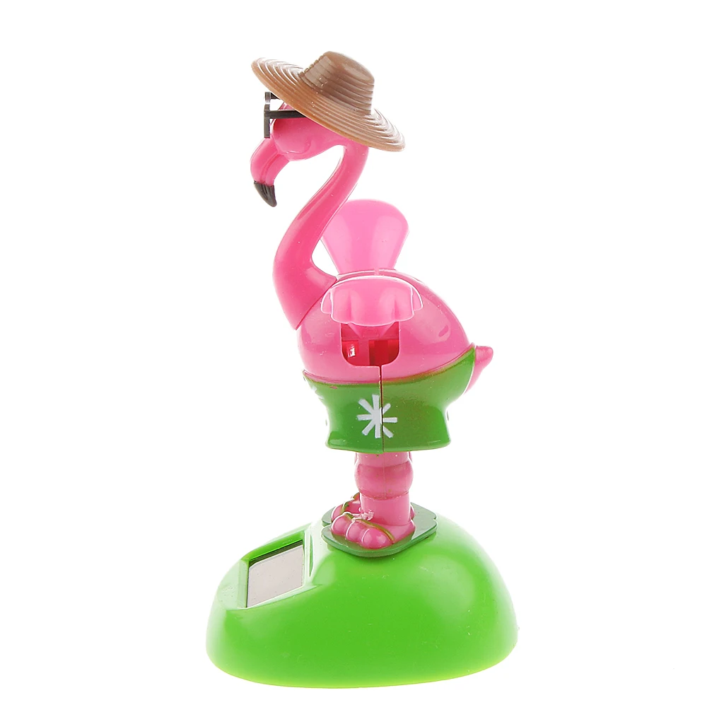 Solar Power Doll Decor Cute Flapping Wing Swan for Car Ornament Home Kids Toy Office Cafe Shop Display | Дом и сад