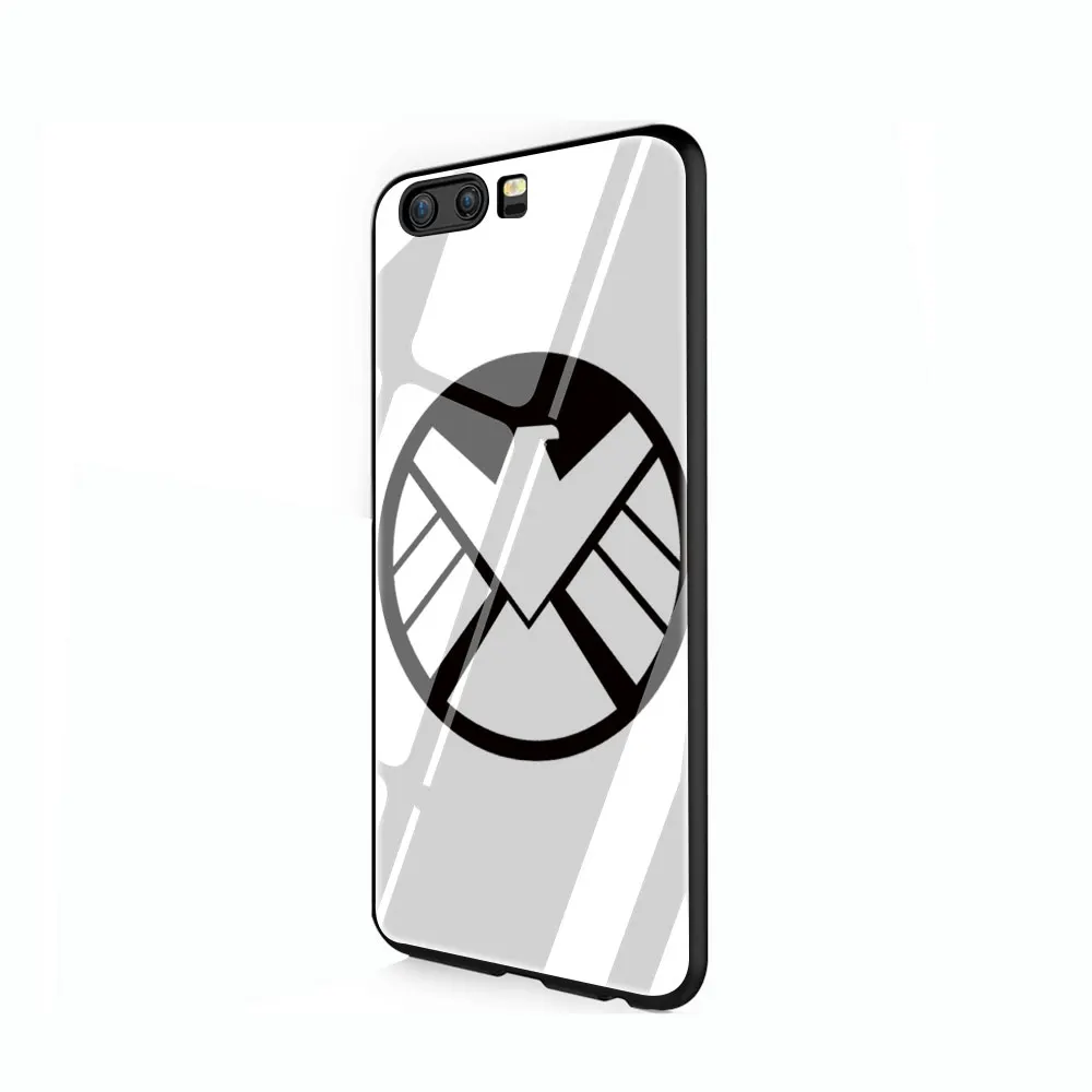 G11 Роскошный чехол из закаленного стекла с логотипом комиксов Marvel для huawei P10 P20 P30 mate 20 Honor 9 10 Lite Pro 7A 8X P Smart - Цвет: G11