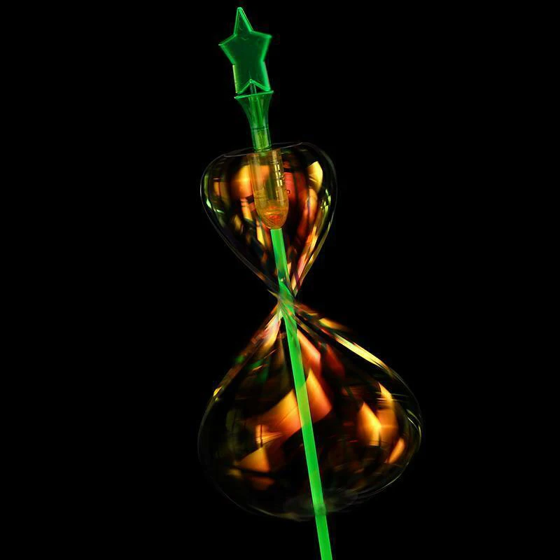 Хит продаж различные волшебные мигающие витые Пузырьковые палочки светильник