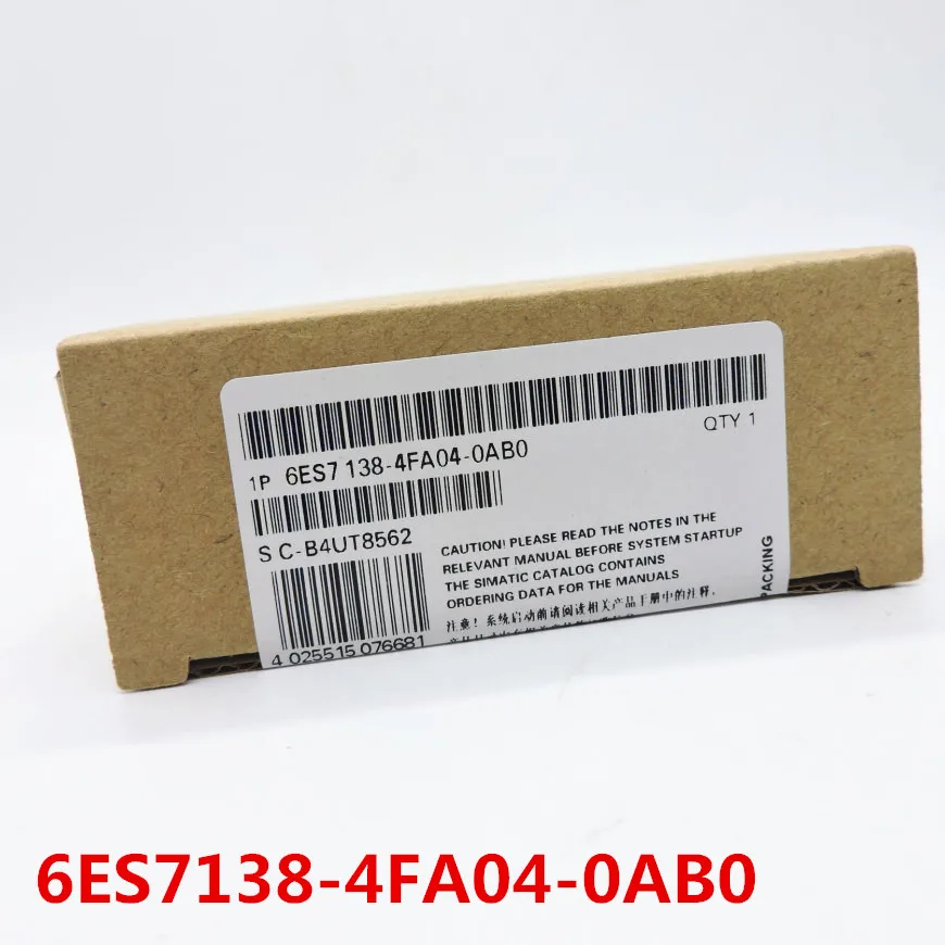 100% Originla New 2 years warranty 1P 6ES7138-4FA04-0AB0 ET200S 6ES7 138-4FA04-0AB0 | Электроника