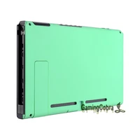 extremerate soft touch grip mint green console back plate diy replacement housing shell for ns switch console with kickstand