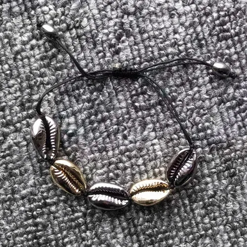 3 Браслеты bileklik mujer hombre puka COWRIE, браслеты для женщин, подарок, бижутерия, богемные браслеты в стиле бохо, браслеты для женщин - Окраска металла: 3