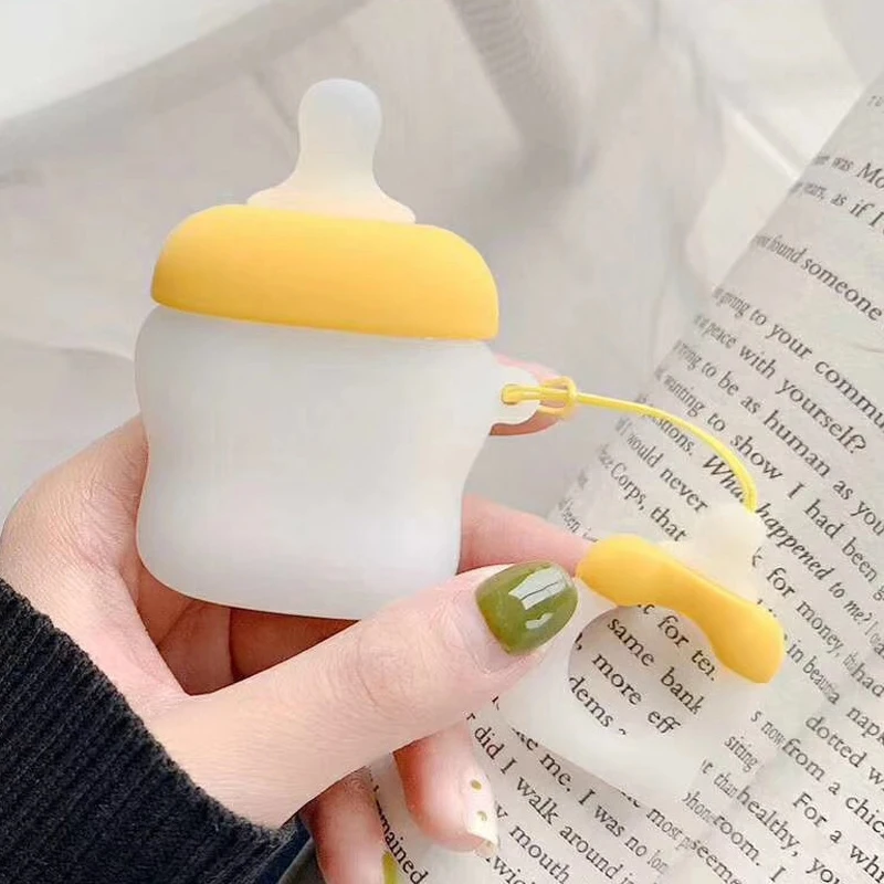 Style 16 Чехол с кольцом на палец для AirPods, чехол с милым мультяшным рисунком, чехол с Bluetooth, чехол для наушников, аксессуары для AirPods, зарядная коробка - Цвет: Style 16