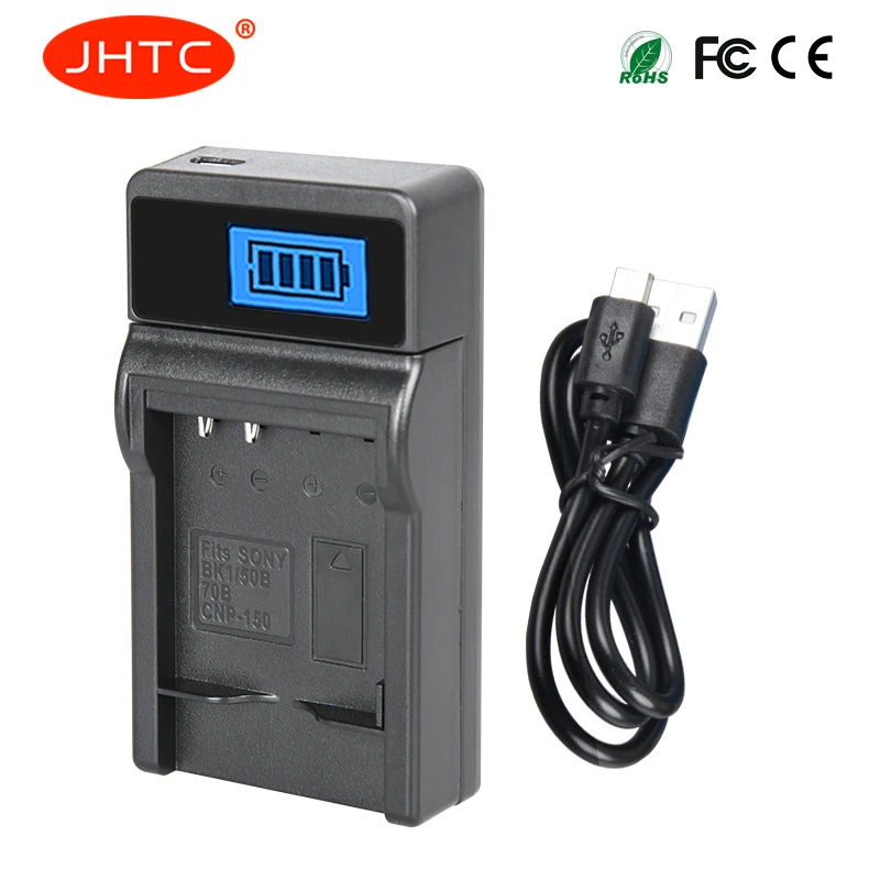 JHTC зарядное устройство NPBK1 NPFK1 для SONY S750 S780 S950 S980 W190 W370 W180 DSC-S950 литий-ионное |