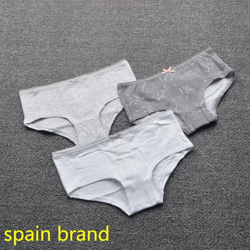 2 упаковки Короткие трусы в горошек испанского бренда для девочек детские