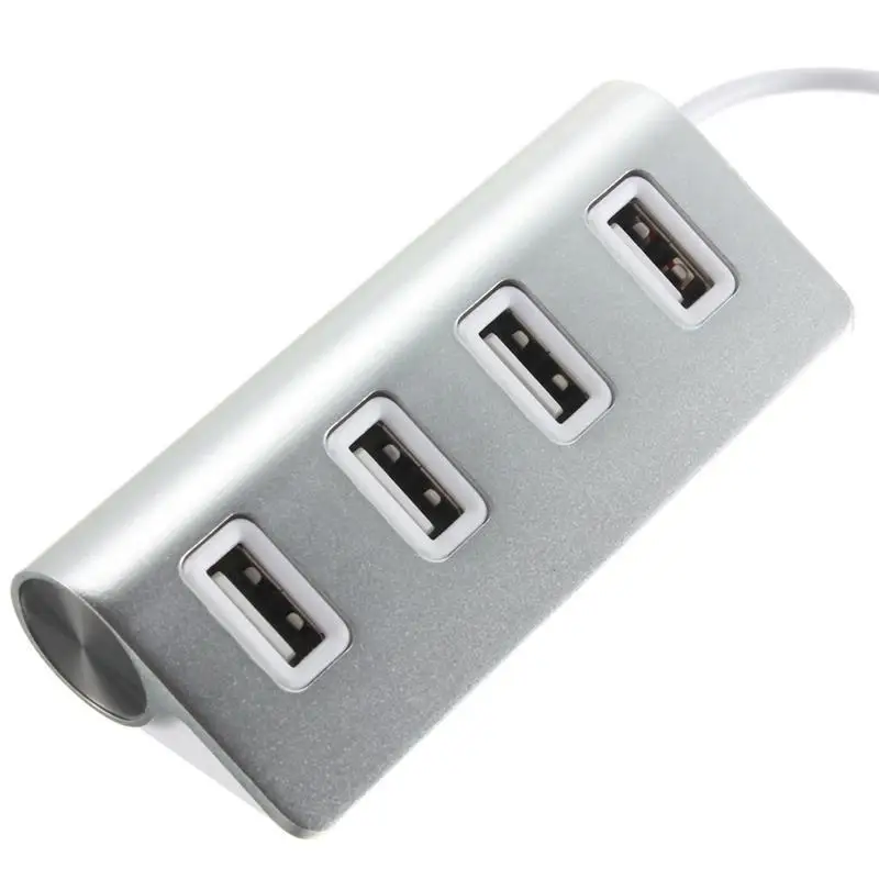 USB концентратор Премиум 4 порта Алюминиевый расширитель несколько конвертер