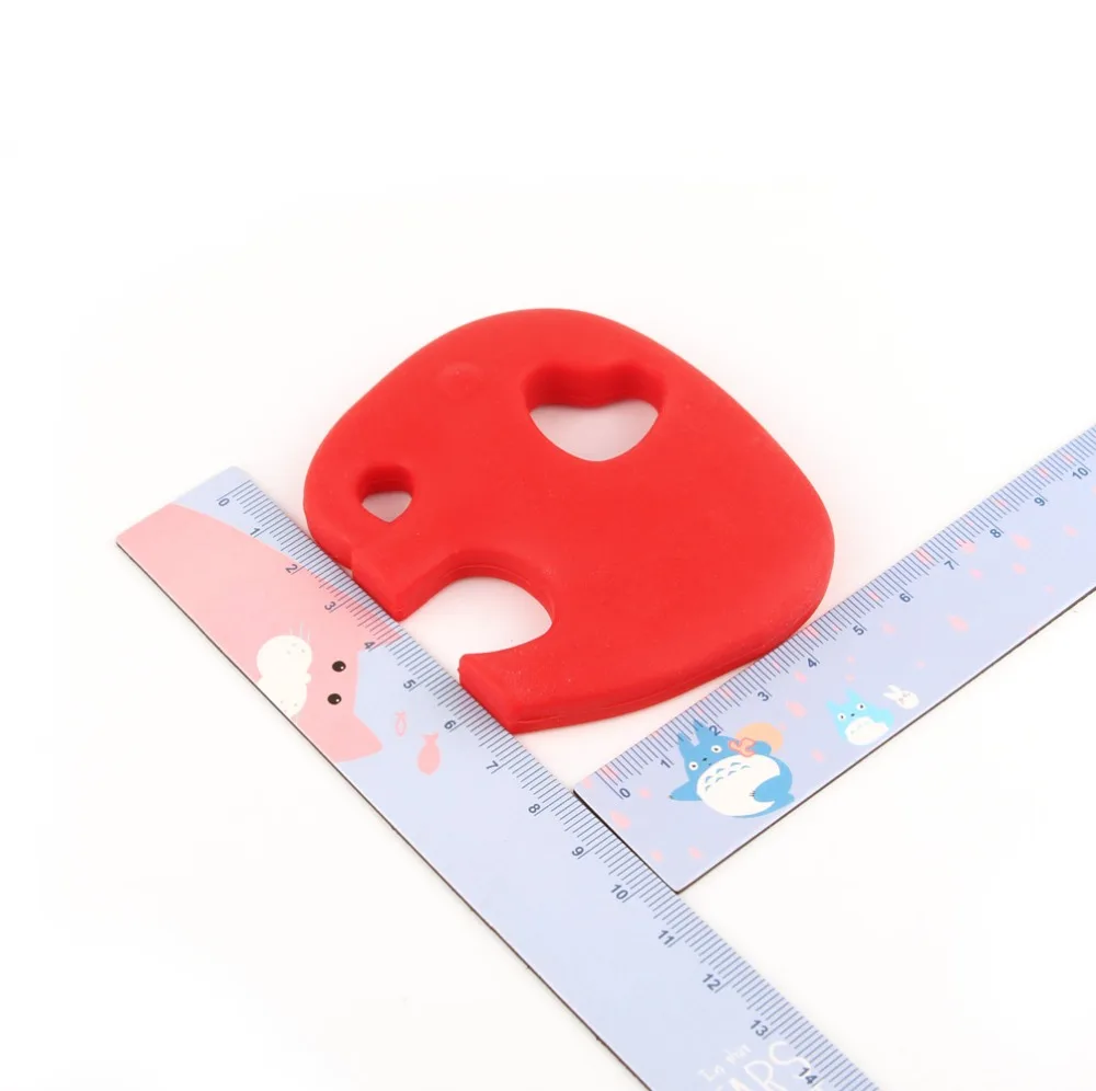 1 шт. силиконовый Прорезыватель для зубов в виде слона|baby teether|silicone teetherteether silicone |