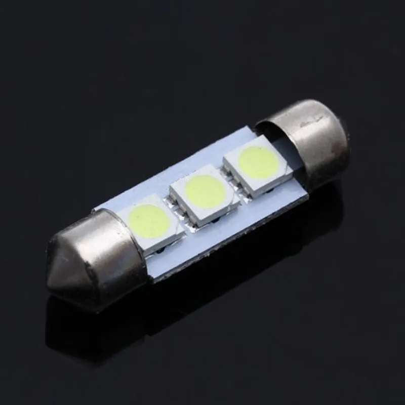 Фото SPEVERT белый 36 мм 5050SMD C5W 3 LED гирлянда лампы Купол огни Крытый челнок лампы 36mm led SPEVERT белый 36 мм 5050SMD C5W 3 LED гирлянда лампы Купол огни Крытый челнок лампы 36mm led