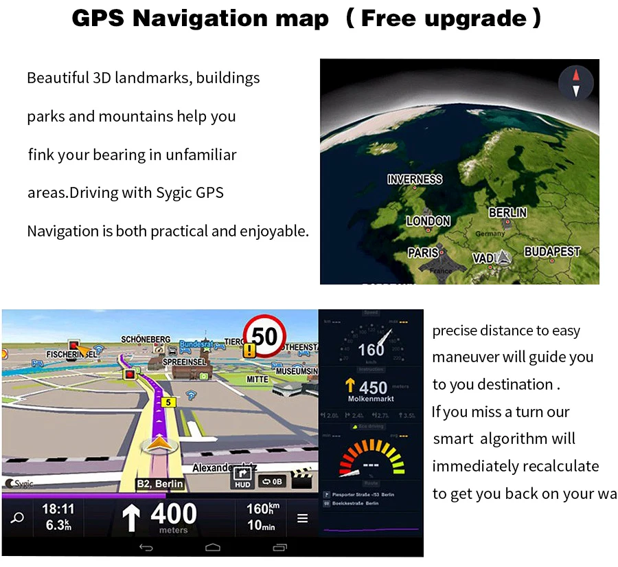 Автомобильный видеорегистратор Anfilite 10 шт. 3G/4G поддержка 7 8 дюймов Android 5 1 GPS BT