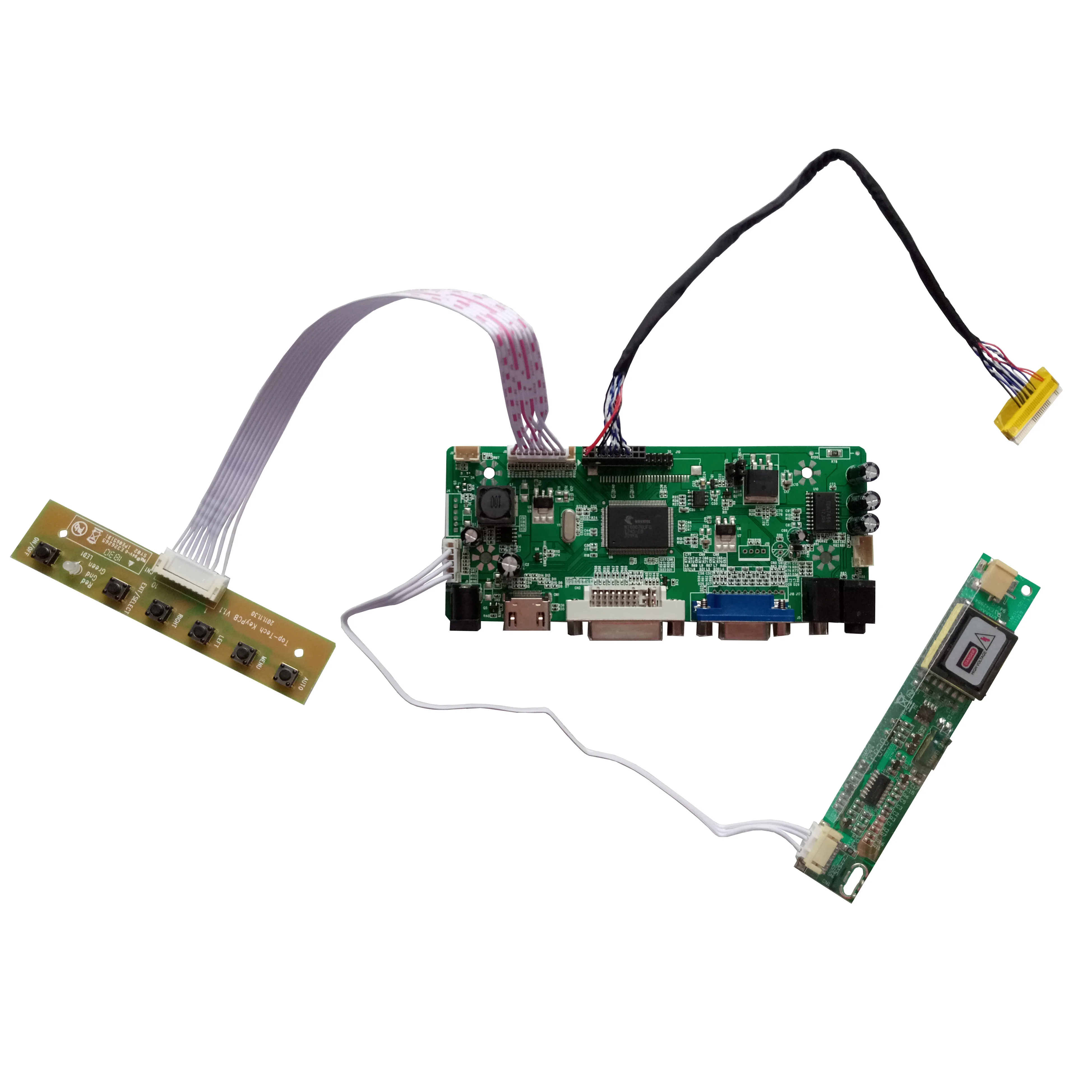 Универсальный HDMI VGA DVI аудио ЖК дисплей плата контроллера для 12 3 inch 1280x480 LQ123K1LG03 с