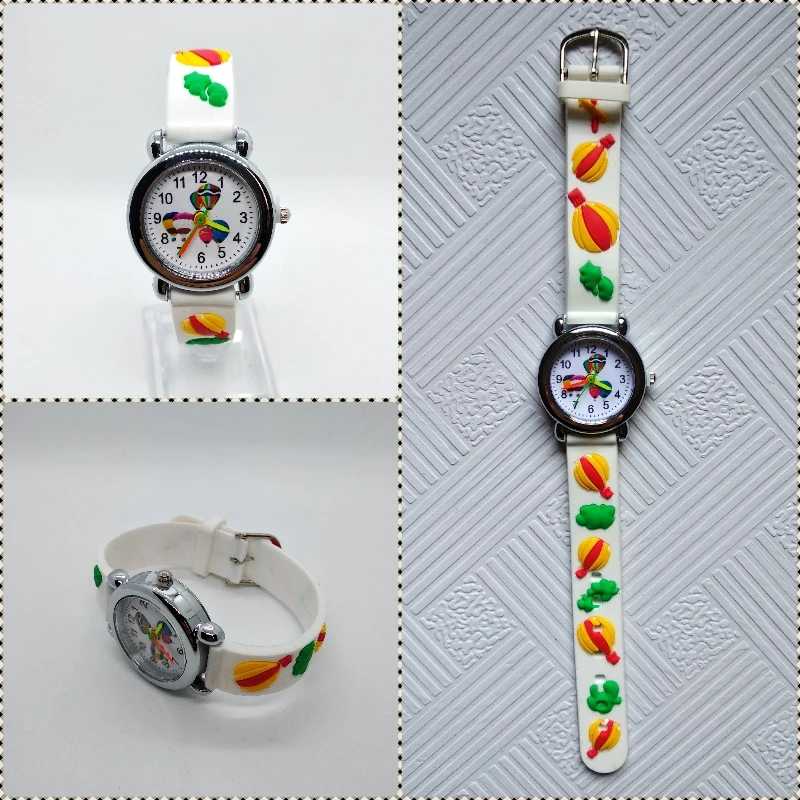 Детские спортивные парашютные часы детские подарки Кварцевые для мальчиков и