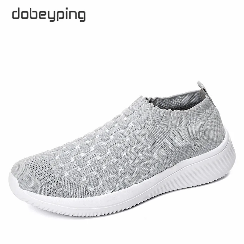 Casual Spring Autumn Women's Shoes New Slip On Women Sneakers Breathable Air Mesh Shoes Woman Soft Walking Flats Female Loafers