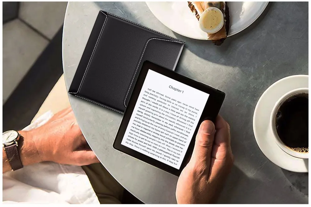 Чехол для Kindle Oasis 7 дюймов, ультра легкий тонкий защитный чехол из искусственной кожи, сумка для Amazon " Kindle Oasis E-reader