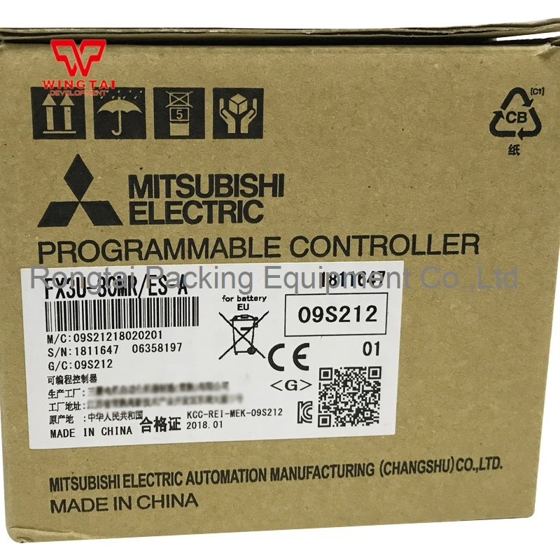 Mitsubishi PLC FX3U 80MR/ES A программируемый логический контроллер 40 DC IN/ релейный