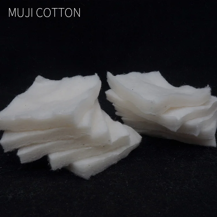 5 шт./лот органический vape muji хлопок Японский без отбеливания для электронных сигарет ввиду RDA RBA RTA DIY vape Танк аксессуары