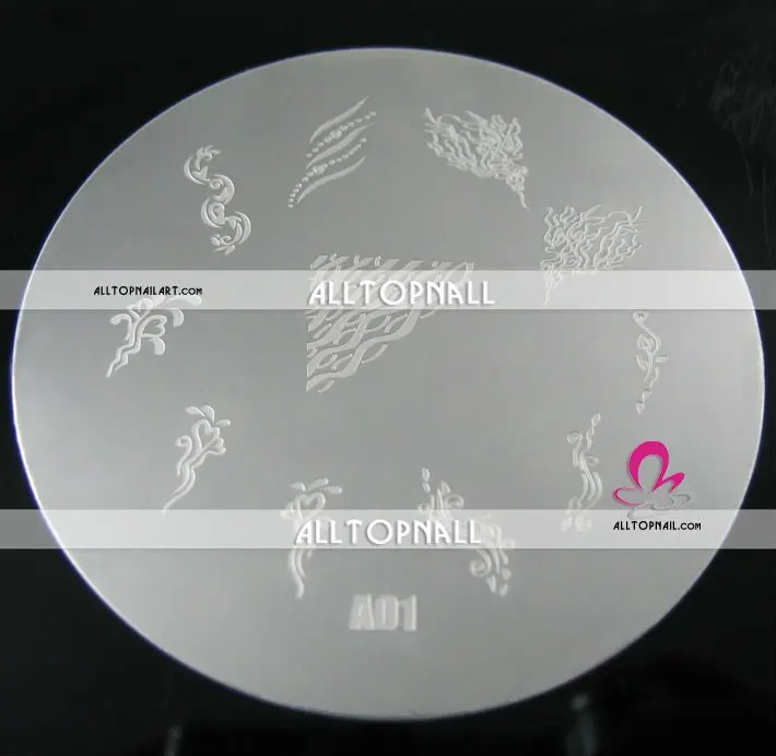 200 шт./лот A_Grade 7 см профессиональные изображения пластины для стемпинга