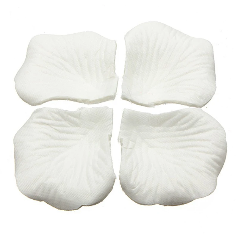 100 шт. цветочные лепестки из искусственного шелка для романтической свадьбы|silk