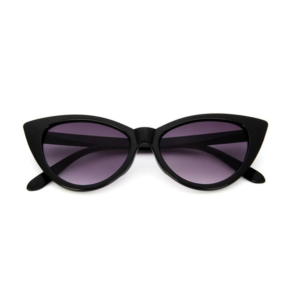 Женские солнцезащитные очки кошачий глаз винтажные брендовые дизайнерские в