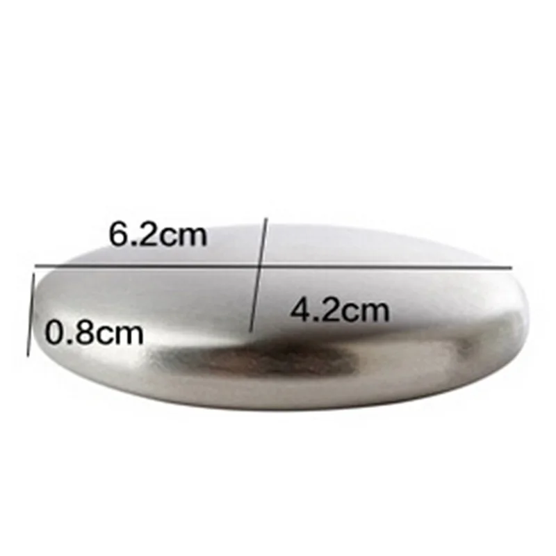 Мыло из нержавеющей стали-овальная форма дезодорирующий запах от рук Розничная