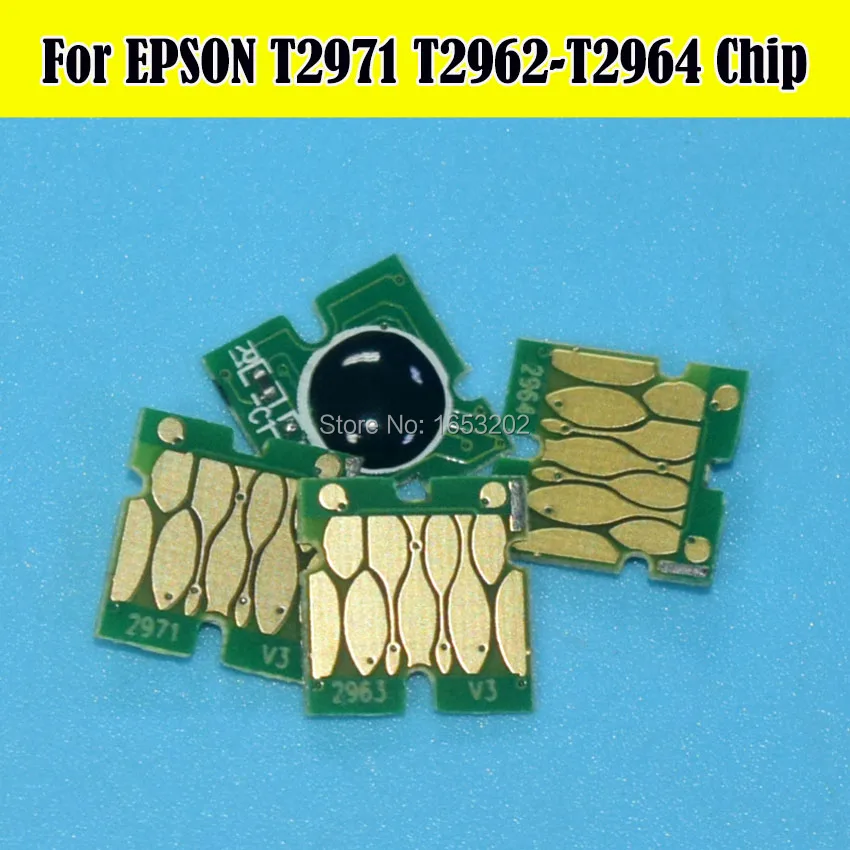 Горячо! 2 компл./лот XP-231 XP-431 XP-241 один раз чип для Epson Expression XP231 XP431 XP241 чернильный картридж T2971 T2962-T2964