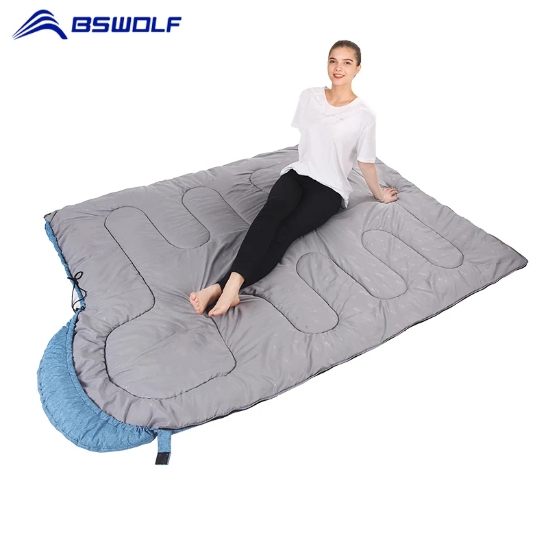 BSWolf Портативный Открытый Кемпинг путешествия конверт спальный мешок для