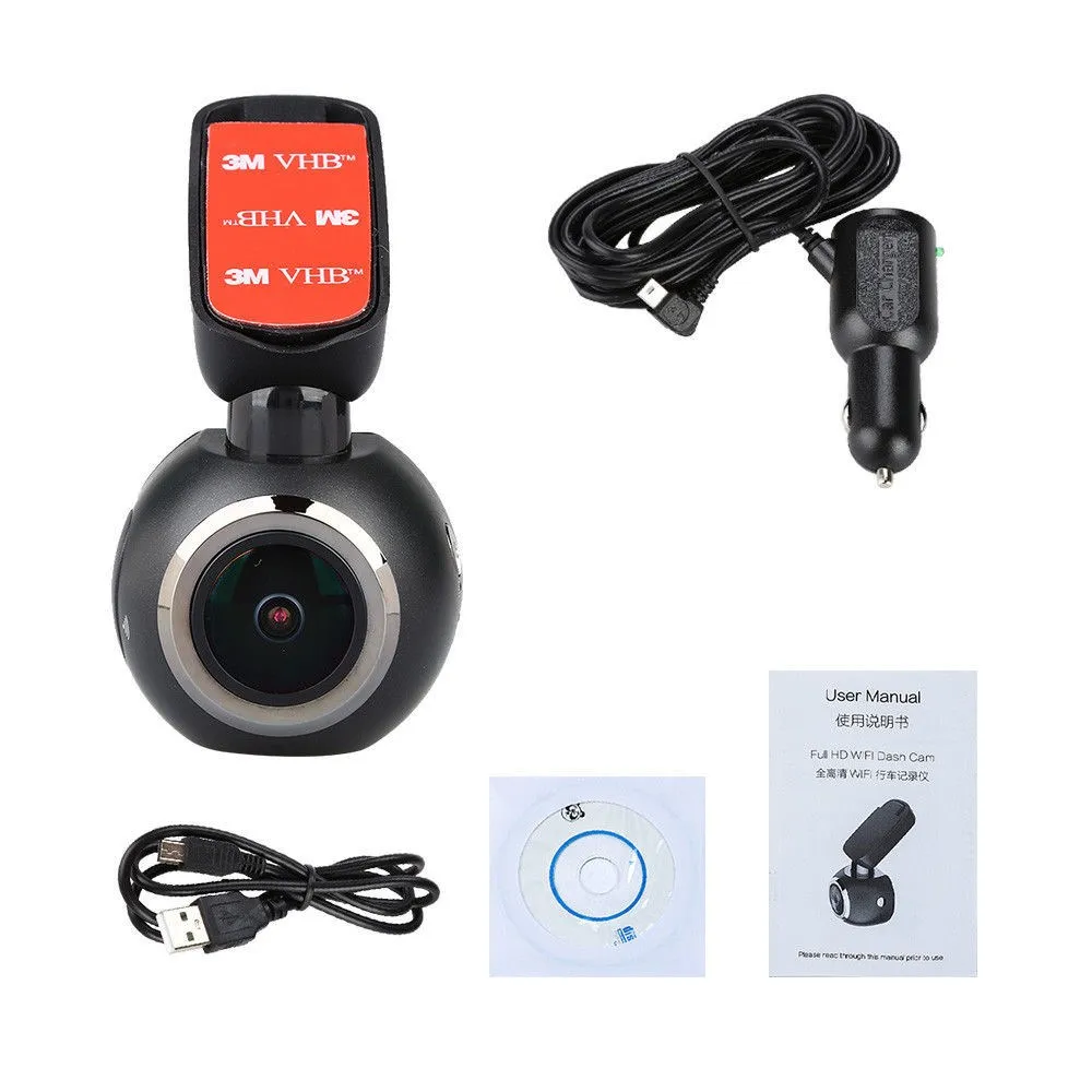 Blueskysea мини Видеорегистраторы для автомобилей Q1 Wi Fi car Камера 1080 P видео