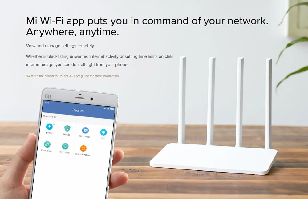 Оригинальный роутер Xiaomi 3C глобальная английская версия беспроводной