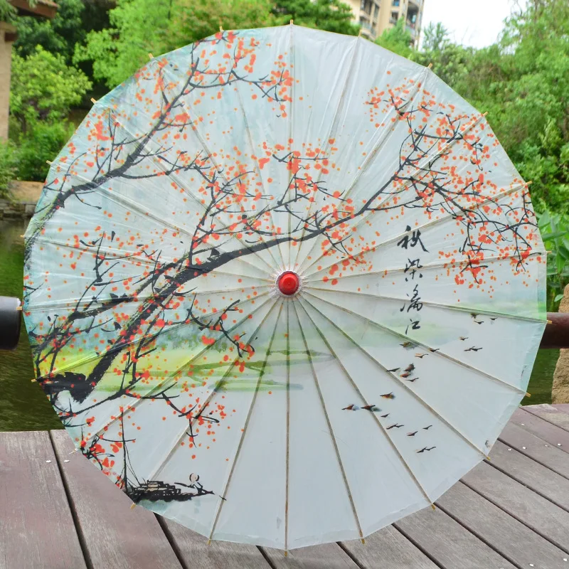 Косплэй классический клееный бамбуковый зонтик реквизит для сценического