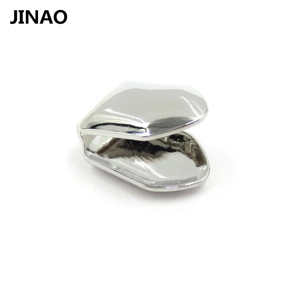 JINAO хип хоп Grillz новый пользовательский Fit золото Цвет покрытием один зуб грили