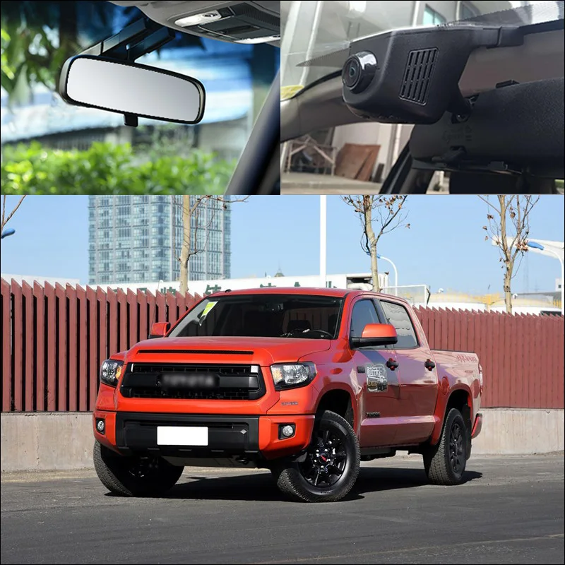 BigBigRoad для Toyota Tundra TRD PRO автомобильный Wifi DVR видеорегистратор вождения