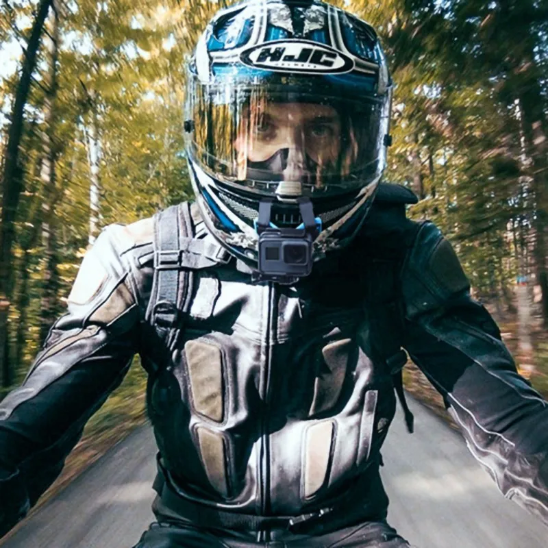Для экшн Камеры Gopro Hero 7/6/5 мотоциклетный шлем спереди подбородка с фиксированным