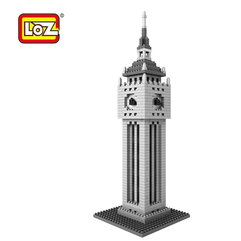 Elizabeth Tower Big Ben England UK Model ABS Toyblocks diamond blocks Christmas gift World Famous Architecture free shipping | Игрушки и
