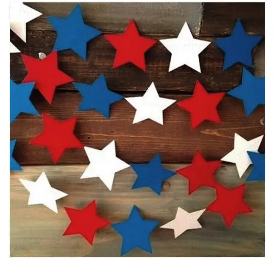 5 м Креативные украшения блестящие маленькие звезды Очаровательная гирлянда для