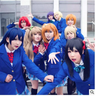 3 шт. Женский костюм для косплея Love Live | Тематическая одежда и униформа