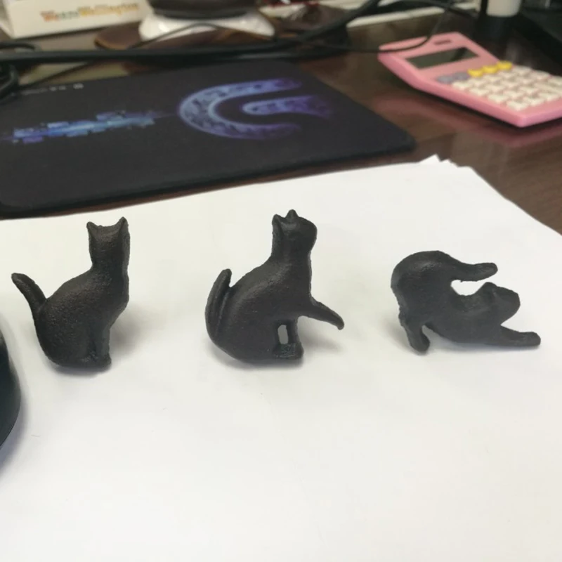 Американский креативный ящик для шкафа маленькие ручки винтажная Металлическая