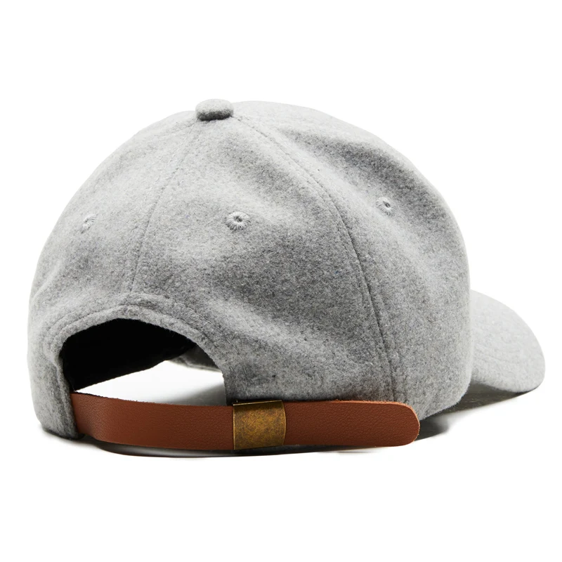 Мужские и женские зимние шерстяные бейсболки Sanpback, женские шапки, мужские зимние теплые бейсболки, регулируемые 55-60 см