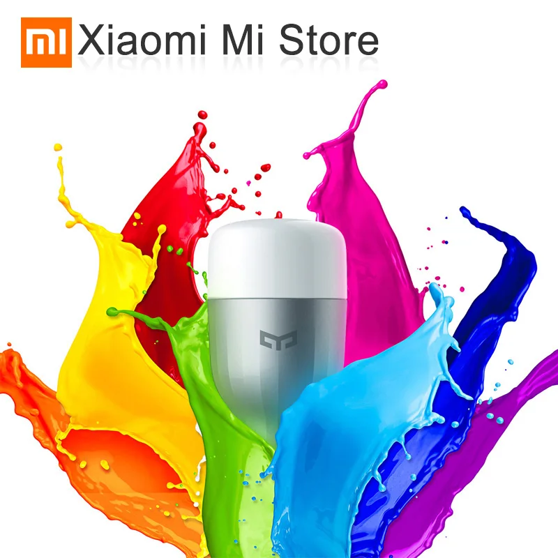 Оригинальный Xiaomi Yeelight светодиодный смарт-синий 2 умная лампа E27 9 Вт 600 люмен Mijia