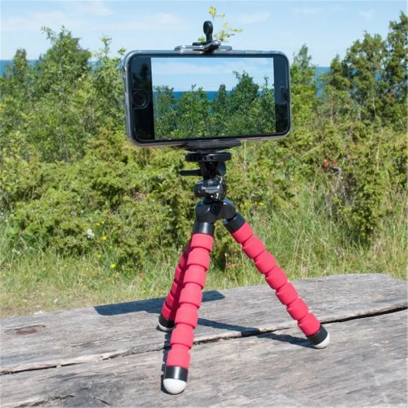 Гибкая Осьминог Губка Штатив для iPhone samsung Xiaomi huawei Мобильный телефон Смартфон Go pro