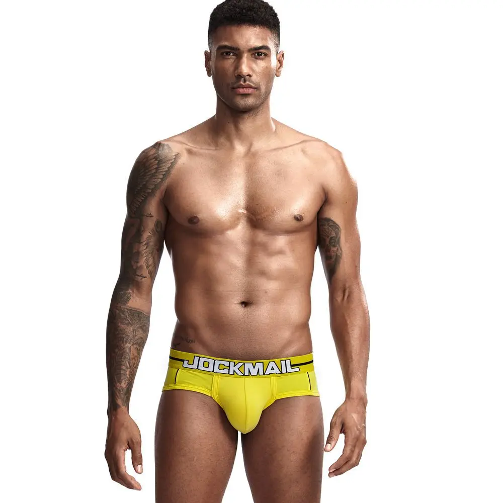 JOCKMAIL мужская одежда 2019 сексуальное мужское нижнее белье хлопок cueca Гей мужчины s
