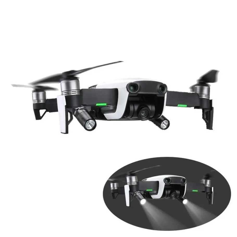 360 градусов фонарик налобный фонарь ночной круиз свет Светодиодная лампа для DJI