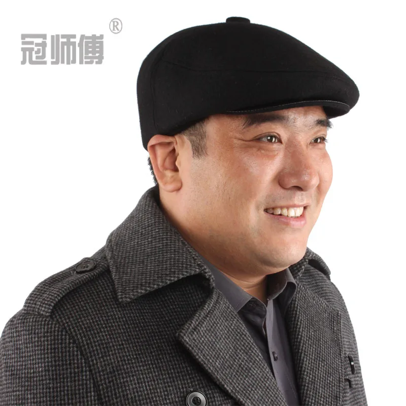 Корона шеф повар шляпа мужчин среднего возраста теплая зимняя шапка старик