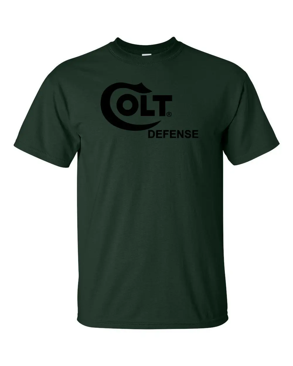 2019 модная черная футболка с логотипом Colt Defense пистолетом 2Nd refedy Pro и | Мужская