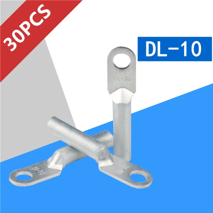 DL10 Кабельный соединитель болт отверстие обжимной тип медные клеммы медная