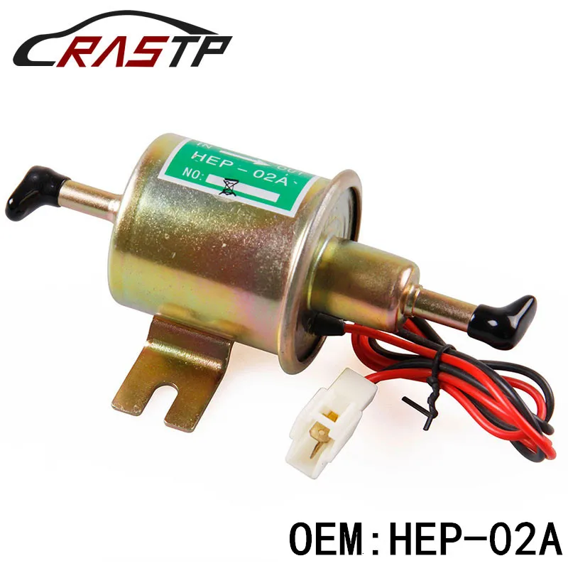 RASTP 12V Электрический топливный насос низкого болт крепления провода дизель HEP 02A
