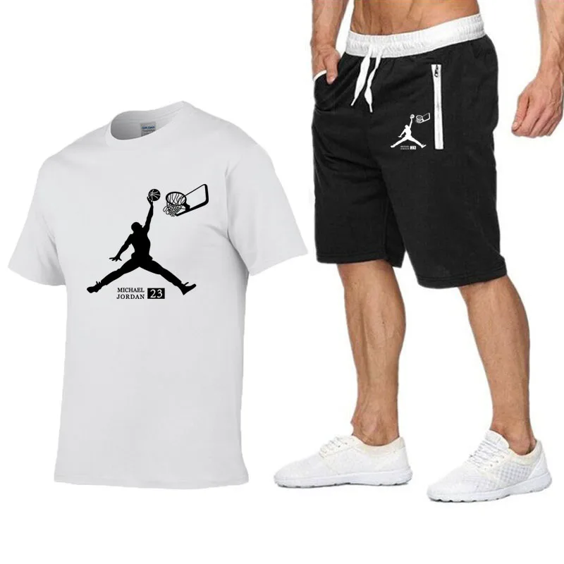 2019 новая брендовая горячая Распродажа Новая футболка Jordan 23 принт Мужская s Swag